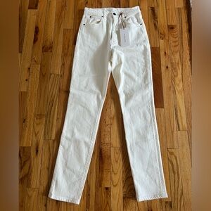SLVRLAKE Beatnik White Jean
